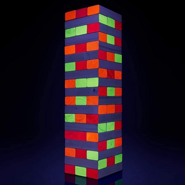 Night Glowing Colored Stacking Games Blocks