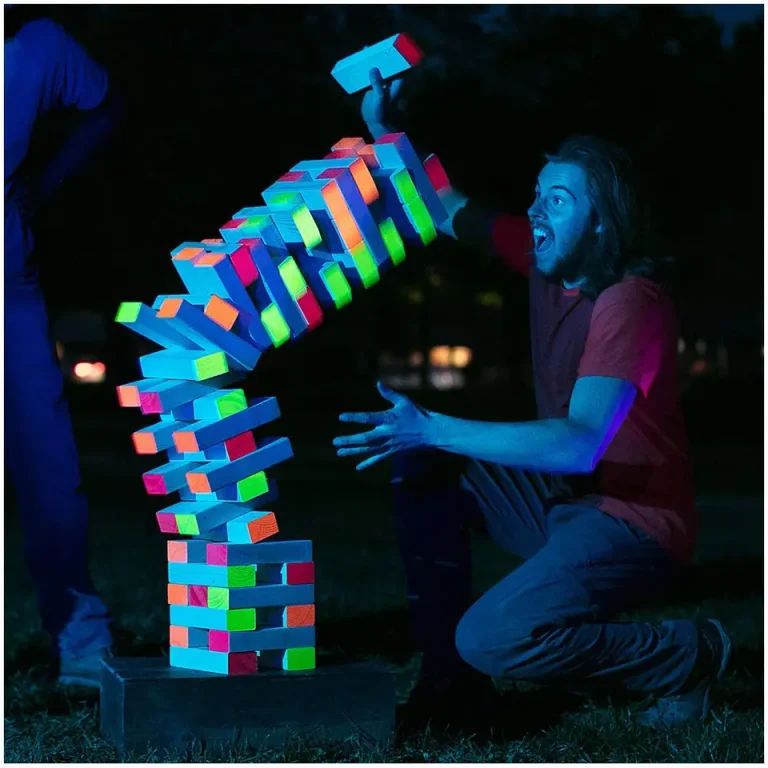 colored jenga